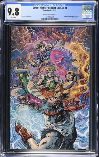 Cgc street fighter - 9.8,