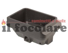BRACIERE CROGIOLO IN GHISA CESTELLO STUFA A PELLET CAMINO 11,3 x 9,3 H 8,1 cm