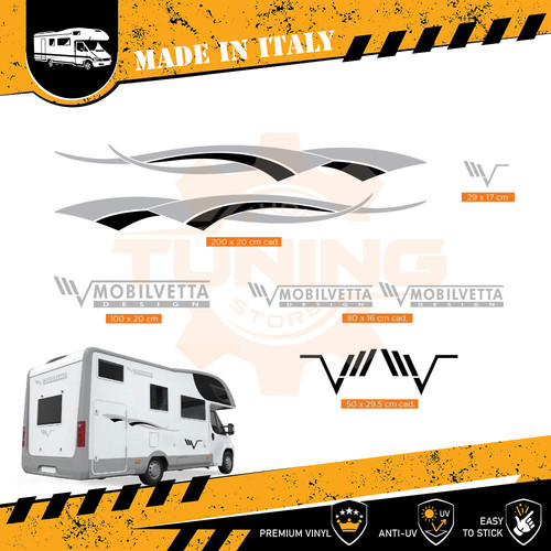 Decalcomania adesivi camper - decalcomania,