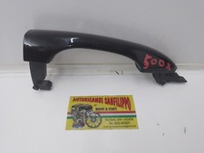 Maniglia Esterna Porta Fiat 500x Nera Originale FOTO REALE COLORE NERO METALLIZ