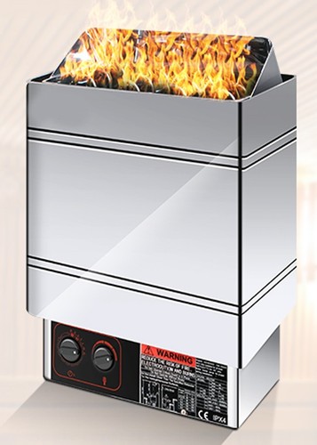 Stufa riscaldatore sauna - stufa, 9kw