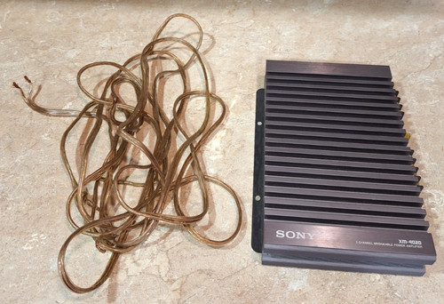 Amplificatore auto vintage