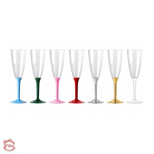 Flute crystal plastica - crystal,