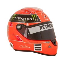 Casco Mercedes scala 1/2 AMG PETRONAS M.Schumacher nuovo