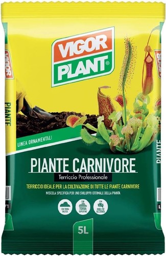 Terriccio piante carnivore - terriccio,