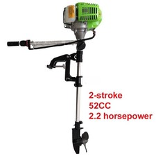 Motore Barca Benzina Olio 4 Tempi 2HP 4HP Motore Fuoribordo per Barca 2 Tempi Nuovo