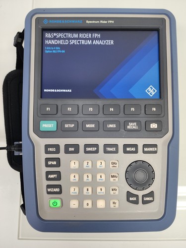 Rohde schwarz spectrum rider - rohde&schwarz,
