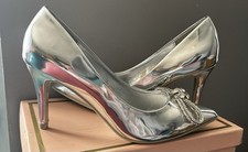 Tacchi donna argento con