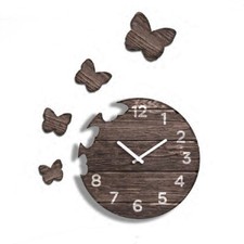 Orologio parete butterfly - orologio,