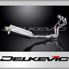 SILENZIATORE OVALE INOX Yamaha MT09 SPORT TRACKER 2014-2020 SCARICO COMPLETO 350mm 