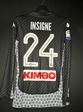 Maglia Napoli Insigne match worn issued 2017-18 home serie a Preparata