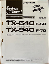 PIONEER TX-540 F-50 TX-940