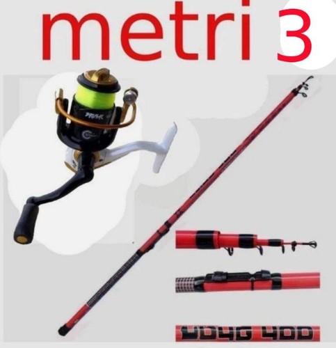 Set canna metri mulinello - set, 3