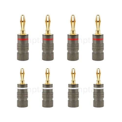 8pcs 4mm spine banana - 8pcs, oro