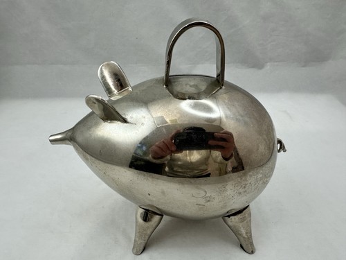 Salvadanaio vintage acciaio - salvadanaio,