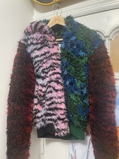 Felpa con cappuccio pelliccia sintetica KENZO X H&M edizione limitata. Fuori produzione.