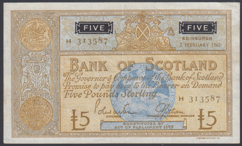 Scozia sterline 02 1967 - 5,