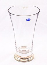 Vaso in cristallo liscio con