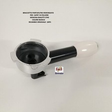 912994130 BRACCETTO PORTAFILTRO ORIGINALE BIANCO PER  MOKONA BIALETTI CF40 