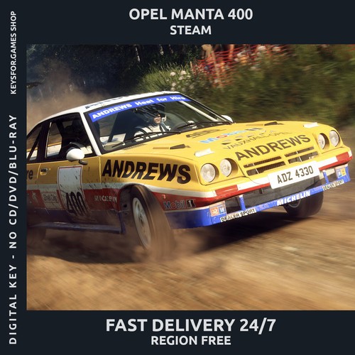 Dirt rally opel manta - rally,