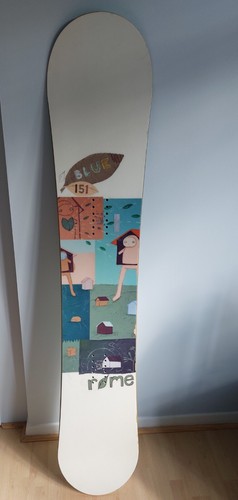 Snowboard donna roma blu - snowboard,