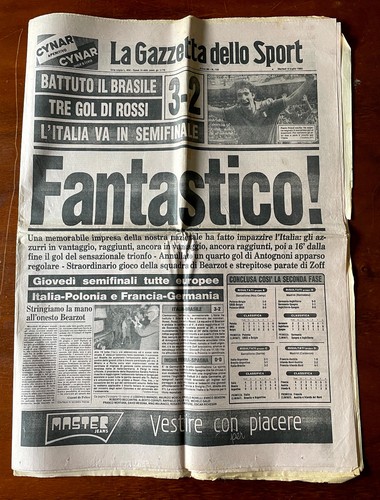 Gazzetta dello sport - la, 1982