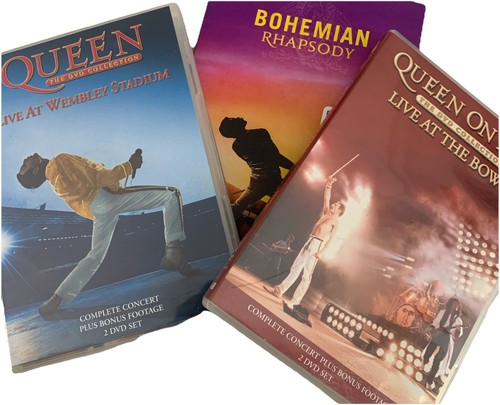 Queen freddie mercury dvd - freddie, live