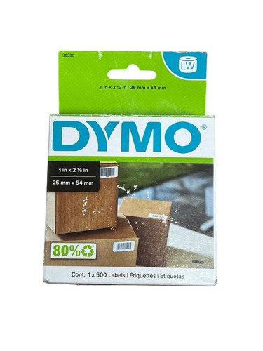 Dymo labels 1in - dymo, 1/8in