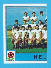 FIGURINA CALCIATORI PANINI EUROPA 80 - RECUPERO - N.97 SQUADRA - HELLAS