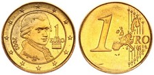 Austria euro errore conio - austria, 1