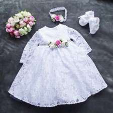 Abito da battesimo + fascia +