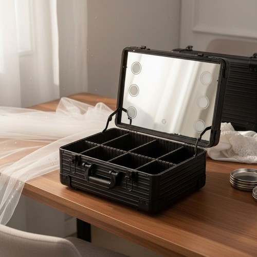 Valigia trucco con specchio - con,