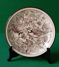 PIATTO TOGNANA GLI AMICI DEL MATTINO UCCELLI WWF PAVESI LA CINCIARELLA. CZ39