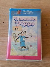 IL MONDO DI PIPPO - VHS WALT DISNEY VI 4144 EX NOLEGGIO * RARISSIMA *