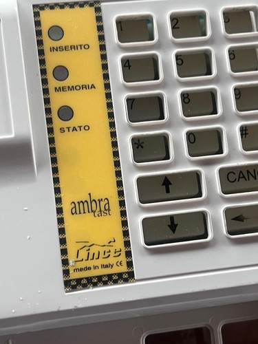 Tastiera lince serie ambra - tastiera,