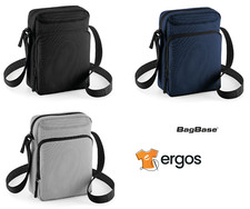 Bagbase BG30 Across Body Bag Borsa Tracolla Unisex 1,5lt iPad Mini Tablet Uomo