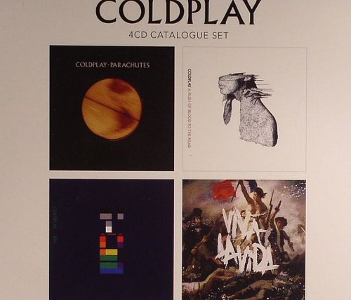 Coldplay 4cd catalogue set - catalogue,