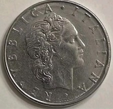 Moneta Da 50 Lire Rarissima