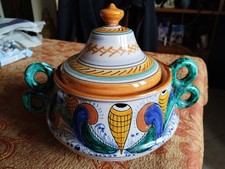 Ceramica Deruta Biscottiera