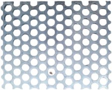 Lamiera Forata Inox Braciere Stufe Pellet Nocciolino X Tutte Le Marche Sp. 3 Mm