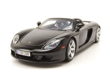 Porsche Carrera GT 2004 nero modellino auto 1:18 Motormax