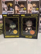 Thrilljoy PIX Dunharrow King *CHASE* & Gollum Il Signore degli Anelli Figura