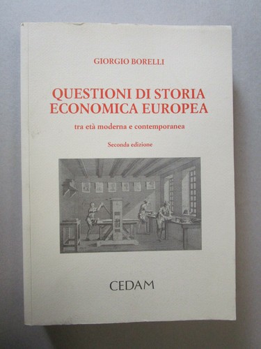 Questioni storia economica - di,