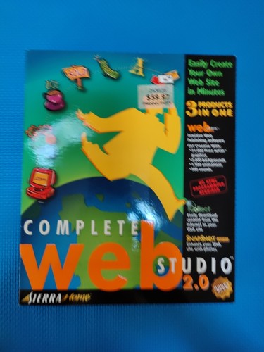 Vintage web studio - studio, cdrom