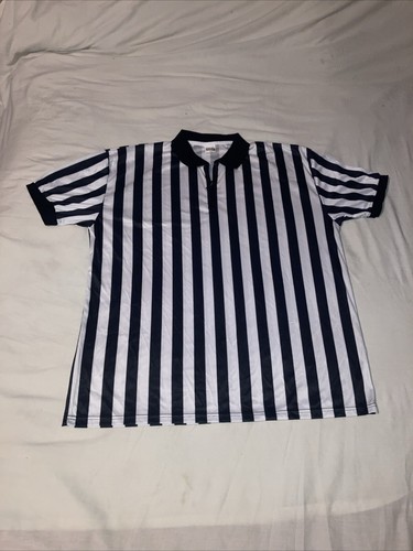 Camicia arbitro uomo xxl - xxl, nero