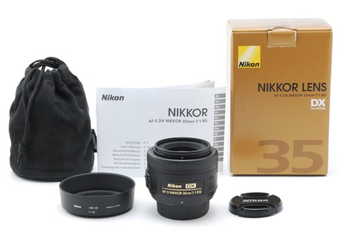 Nikon nikkor 35mm - nikon, f1.8