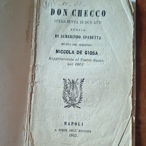 Giosa don checco spadetta - giosa:,