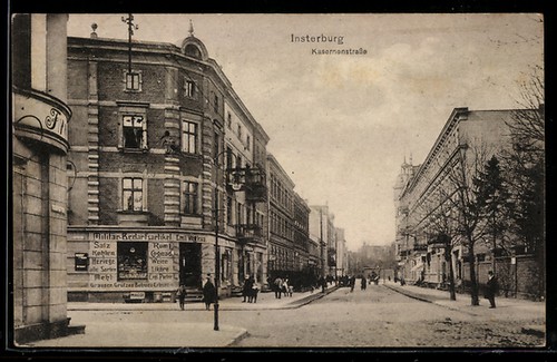 Cartolina insterburg - cartolina,