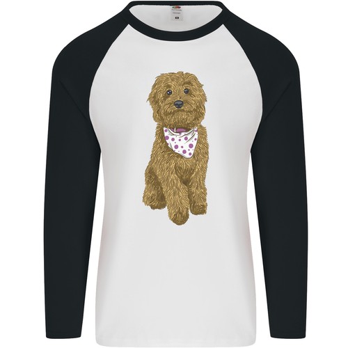Una maglietta baseball - una, da