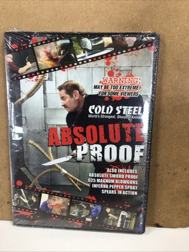 Cold steel absolute proof dvd - steel,